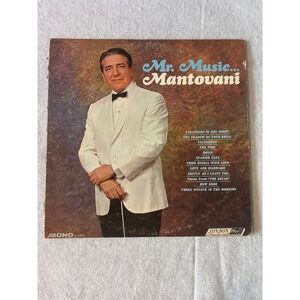 London Mantovani Mr Music Vinyl LP Record 12" Mono Good Easy Listening LL 3474